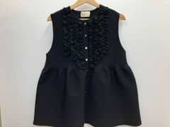 値下げ ユナイテッドアローズ フリルニットベスト ジレ - メルカリ