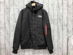 ALPHAINDUSTRYIES フーデットリブジャケット TA1571-001 - メルカリ