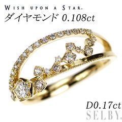 Wish Upon a Star K18 ダイヤモンドネックレス 0.257ct - メルカリ