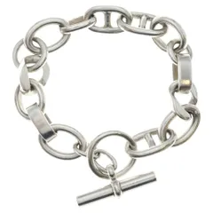 HERMES (エルメス) 00s VINTAGE Area Bracelet PM アレア ブレスレット シルバーのサムネイル
