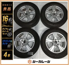 『良品』『残溝良好』トヨタ純正16インチ アルミホイール＆スタッドレスタイヤ 1台分4本セット 6.5J-16+33 5/114.3 純正ストレートナット用 & ブリヂストン VRX3 215/65R16 98Q 送料無料 アルファード ヴェルファイアのサムネイル
