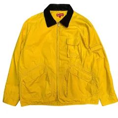 微汚れ有　サイズ【L】シュプリーム Supreme 22AW／ Cotton Utility Jacket コットンユーティリティー襟レザージャケット　8065000235793のサムネイル