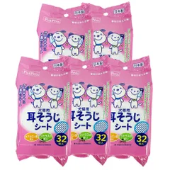 펫 프로 이어 클리닝 시트, 32매 x 5