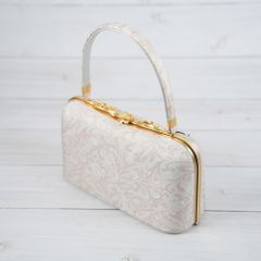 美品 京都 西陣織 弥栄織物 正絹 利休バッグ - メルカリ