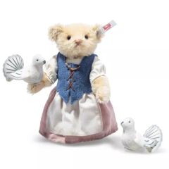 シュタイフ steiff ウサギのヴィンセント 白うさぎ 不思議の国のアリス