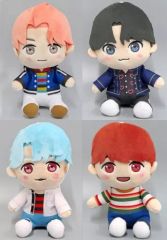 [중고] 봉제 장난감 전 4 종 세트 잠깐 만지기 봉제 장난감 ~ DNA ~ "RM & Jin & SUGA & j-hope"(EX) [TinyTAN]