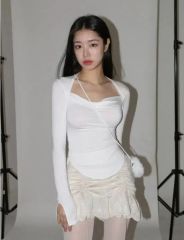 YILON イロン RIBBON CAMI SET TOPS WHITE - メルカリ