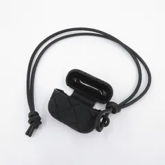 【瀬戸大橋店】 中古 BOTTEGA VENETA | ボッテガヴェネタ その他小物 AirPods Pro イヤフォンケース 691715 V0EY0 ブラック 【135】 瀬戸大橋店】 中古 BOTTEGA VENETA | ボッテガヴェネタ その他小物