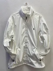 【美品】ポロ ラルフローレン ジップアップ ジャケット（ホワイト / Mサイズ）のサムネイル