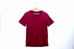 【222299】Martin Margiela マルタンマルジェラ  エイズTシャツ Vネック AIDS  S S32GJ0001 ボルドーのサムネイル