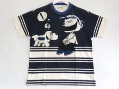 【223611】CASTELBAJAC カステルバジャック  ヴィンテージ/1980S～　イタリア製　ボーダー　コットン　Tシャツ メンズ  ・48のサムネイル