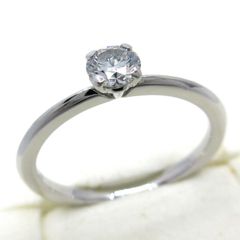 2108 ミキモトダイヤリングPT950プラチナ9号0.23ct GIA - メルカリ