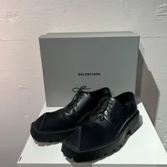 BALENCIAGA バレンシアガ RHINO Derby Shoes レザーシューズ ブラック Size:43【表参道B06】のサムネイル