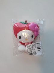 希少☆2006年】ハローキティ ぬいぐるみ マスコット フルーツ 桃