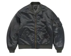 XXL ディスイズネバーザット x アルファ インダストリー MA-1 ジャケット ガンメタル 未開封のサムネイル