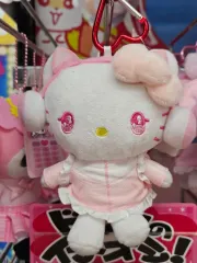 新品・即発送 レアアイテム ギャルク hello kitty(ハローキティ) ピンク キーホルダー