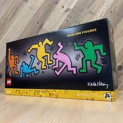 キース・ヘリング バランスゲーム 木製ブロック 18個 インテリア