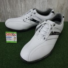 SRIXON ゴルフシューズ ホワイト ブラック - メルカリ