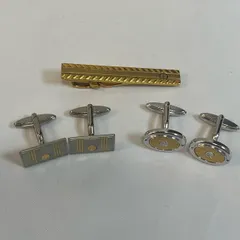 【229112】dunhill ダンヒル  カフス*2セット ＆ タイピンのサムネイル