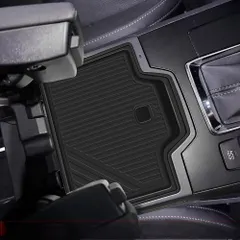 マツダ Mazda CX-5 2026年モデル ワイヤレス充電スペース収納トレイ 2点 マットブラック シリコン製 置くだけ 車種専用設計 内装整理 小物収納のサムネイル