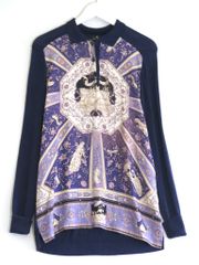 ETRO フローラル ペイズリー柄 ポロシャツ レディース 38 - メルカリ