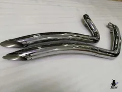 ハーレー Softail ブレイクアウト ファットボーイ ローライダー ストリートボブ 2018-2025 用 マフラー 排気システムのサムネイル