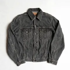 【雰囲気抜群/90s】 LEVI'S 【70505-0257/先染めブラックデニムジャケット 】38 リーバイス 90年代 26060662