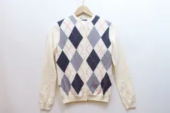 【230131】Brooks Brothers ブルックスブラザーズ  アーガイル アンサンブルニット ツインニット レディース  XSのサムネイル