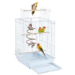 新品】Ruexue鳥かご 透明アクリル扉 46x43x86 オープントップ - メルカリ