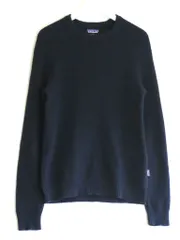 【230342】Patagonia パタゴニア  クルーネック　長袖　リブニット 　ミドルゲージ　セーター メンズ  ・S STY50770 ネイビーのサムネイル