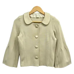 TO BE CHIC(トゥービーシック) ジャケット サイズ2 M レディース美品  - ベージュ 長袖/ニット/春/秋のサムネイル