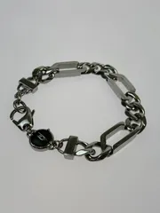【中古品】 DIESEL ディーゼル CHAIN BRACELET チェーン ブレスレット アクセサリー 【193-260621-em-14-min】のサムネイル