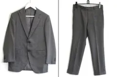 【231903】DRESSTERIOR ドレステリア  ウール　メンズスーツ 　セットアップ メンズ  ・44 杢グレーのサムネイル