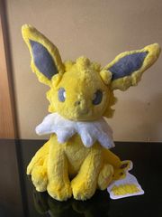 サンダース ふわふわ抱きぬいぐるみ ポケモンセンター 限定 タグ付き