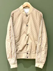 【え沖】MICHAEL KORS スリーブ ストライプ ボマージャケット ブルゾン XSサイズ MK0R06003のサムネイル