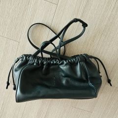 ブランド】 極美品☆ジルサンダー リバーシブル 巾着 ショルダーバッグ