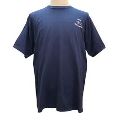 ALORE/アローレ 半袖 Tシャツ 企業ロゴ ワンポイントプリント バックプリント USA製 Lサイズ ネイビーのサムネイル