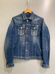 極美品】DSQUARED2 デニムジャケット ワッペン カナダ 金ボタン XL 