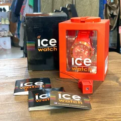 MP445) 腕時計 ICE WATCH FOREVER ユニセックス 電池交換済み 箱付き 中古 現状品 / アイスウォッチ アナログ 3針 デイト クォーツ メンズ レディースのサムネイル