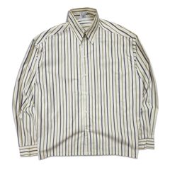 1990s Giorgio Armani 麻 ストライプ シャツ ヴィンテージ - メルカリ