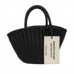 新品〗 beautifulpeople ビニールトートバッグ 黒 ブラック - メルカリ