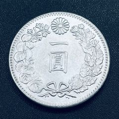 希少 一圓 大日本 大正三年 新一円銀貨 大型銀貨 古錢 貿易銀