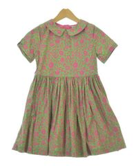 Jacadi ジャカディ フレア ワンピース 2点 6Y 8Y 女の子 ピンク - メルカリ
