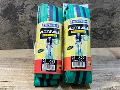 JZ341 ミシュラン MICHELIN AXIAL PRO WINTER クリンチャー タイヤ 700x23C チェレステカラー 2本セットのサムネイル