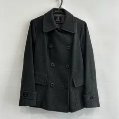 朝生田278　23区　コート　ダブルブレスト　ピーコート　オンワード樫山　グレー系　ウール　レディース　ウィメンズ　女性　アウター　上着　服　お洒落　保温　暖かい　かんてい局松山朝生田店のサムネイル
