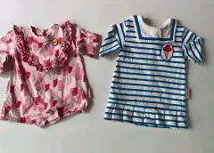 赤ちゃん服セット ロンパース ONE PIECE 2着 85