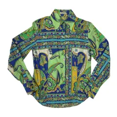 ETRO ペイズリー柄 総柄　長袖シャツ 44 イタリア製 マルチカラーのサムネイル