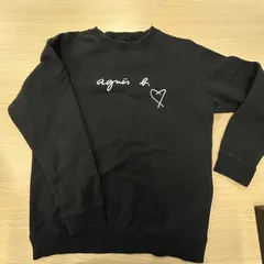 agnes b. スウェット トレーナー ブラック　サイズ2のサムネイル