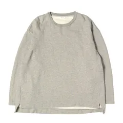 【美品】WELLDER ウェルダー スウェット ヘザーライトグレー サイズ:3  20SS バックダーツ スウェットシャツ Flutter Tail Buck Side Tucked Crewneck 日本製 トップス トレーナー【メンズ】【中古】のサムネイル