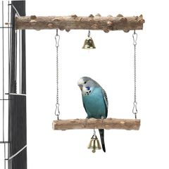 ことりのブランコスタンド 文鳥 インコ おもちゃ バードアスレチック